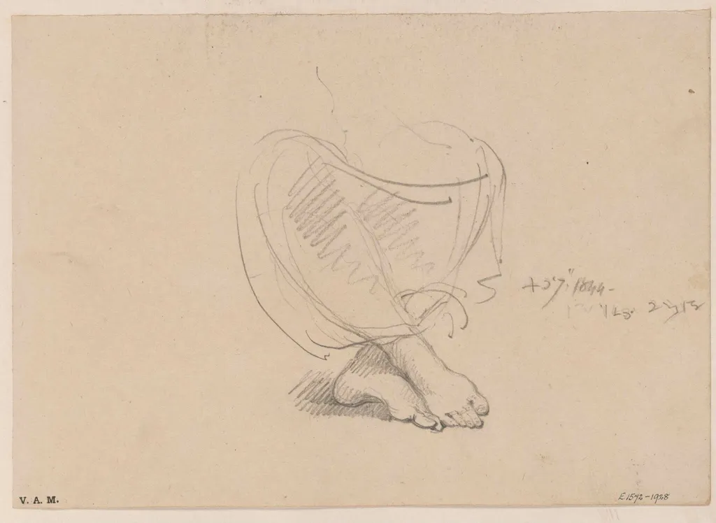 A woman's feet, by George Chinnery, 6