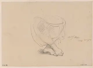 A woman's feet, by George Chinnery, 6