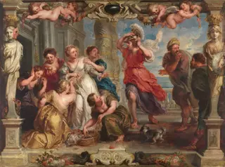 Achilles discovered Among the Daughters of Lycomedes, by Peter Paul Rubens, unspecified, 1630