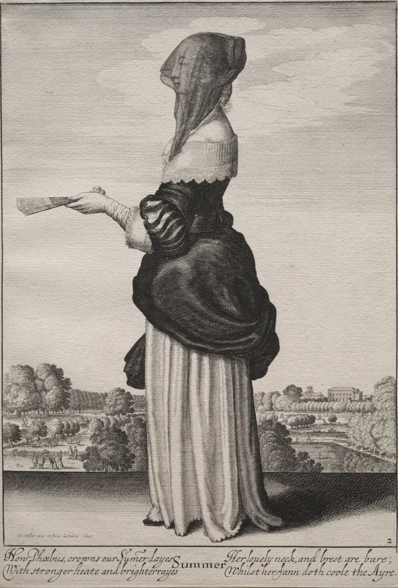 The Seasons: Summer, detail