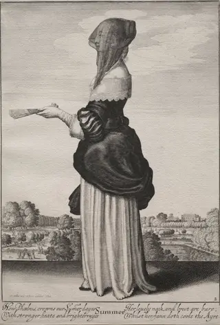 The Seasons:  Summer, by Wenceslaus Hollar, 1644