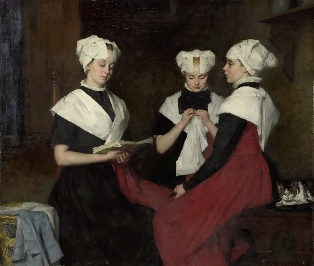 Untitled, by Thérèse Schwartze, unspecified, 1885
