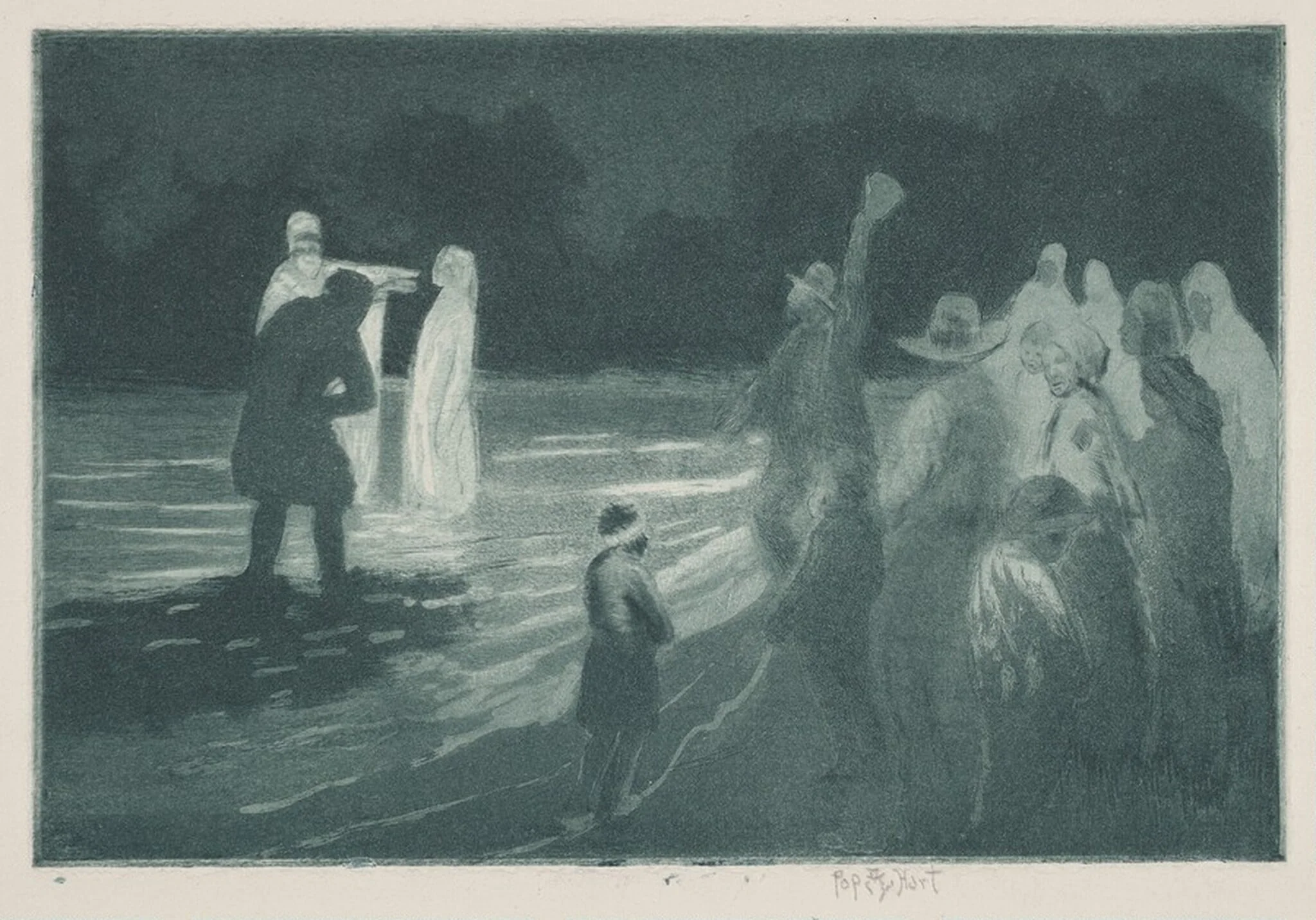 Native Baptism, Trinidad, detail