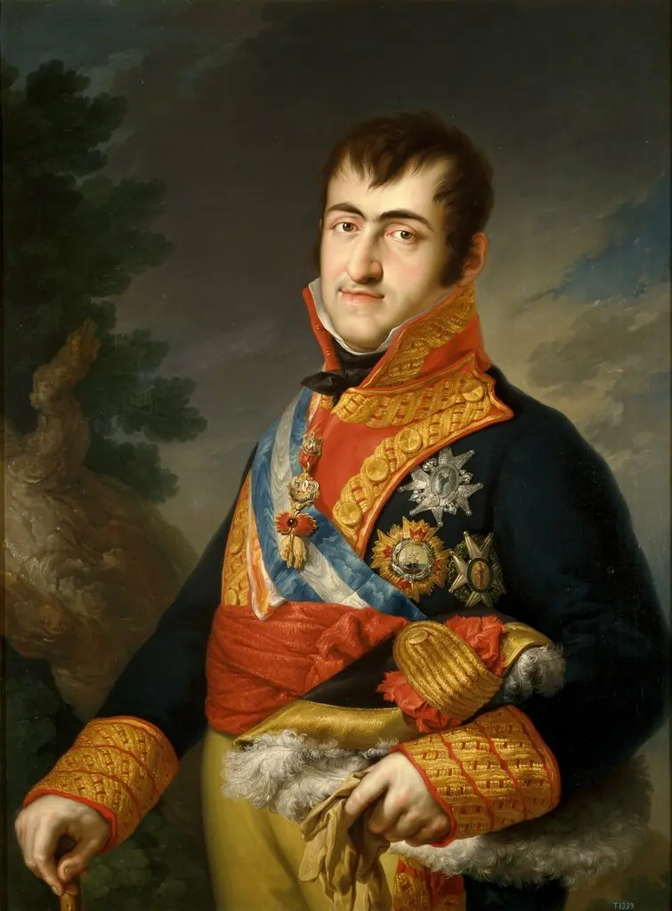 Ferdinand VII in the Uniform of a Captain-general, by Vicente López Portaña, unspecified, 1814