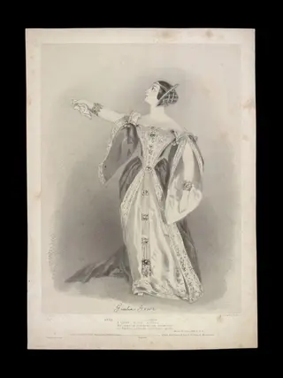 H Beard Print Collection, by Chalon, 1