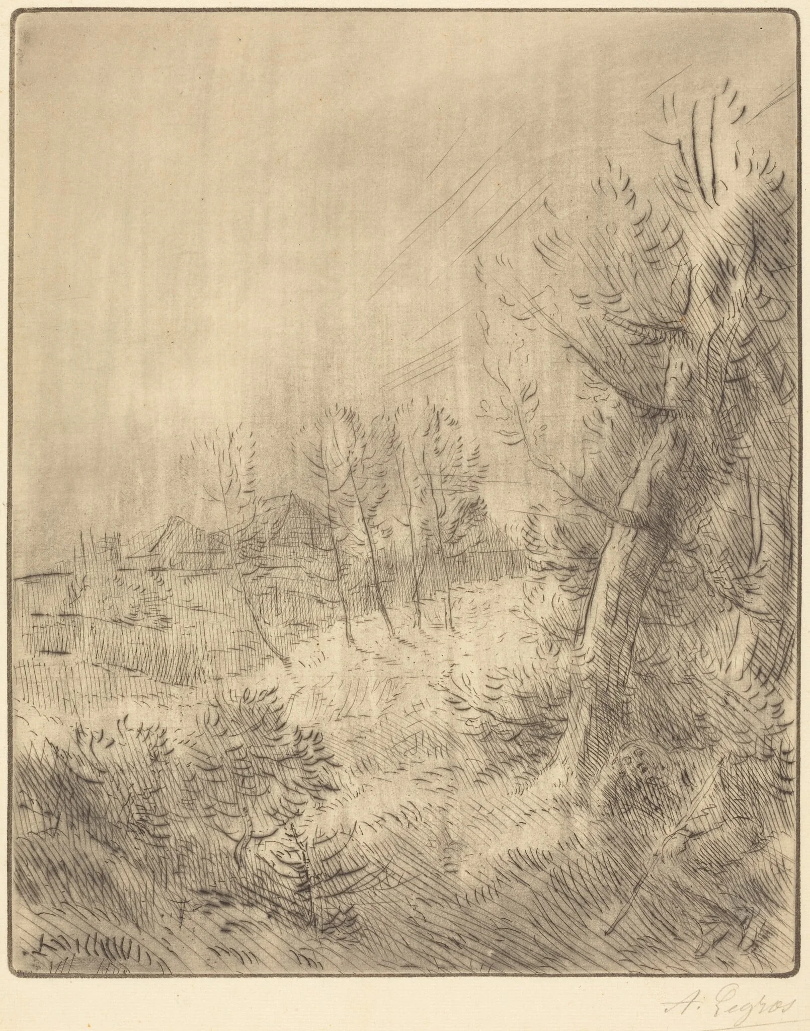 Old Village (Ville vieille), detail