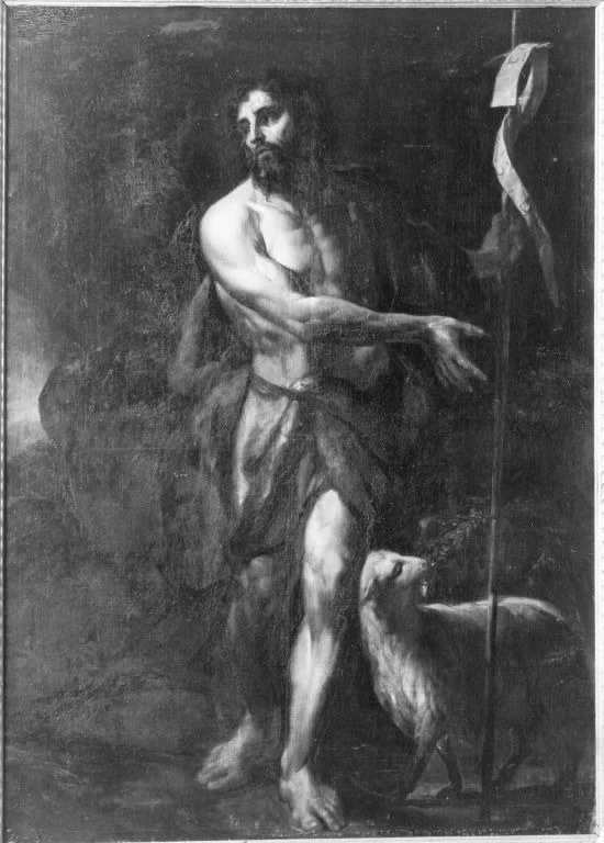 Johannes der Täufer, detail