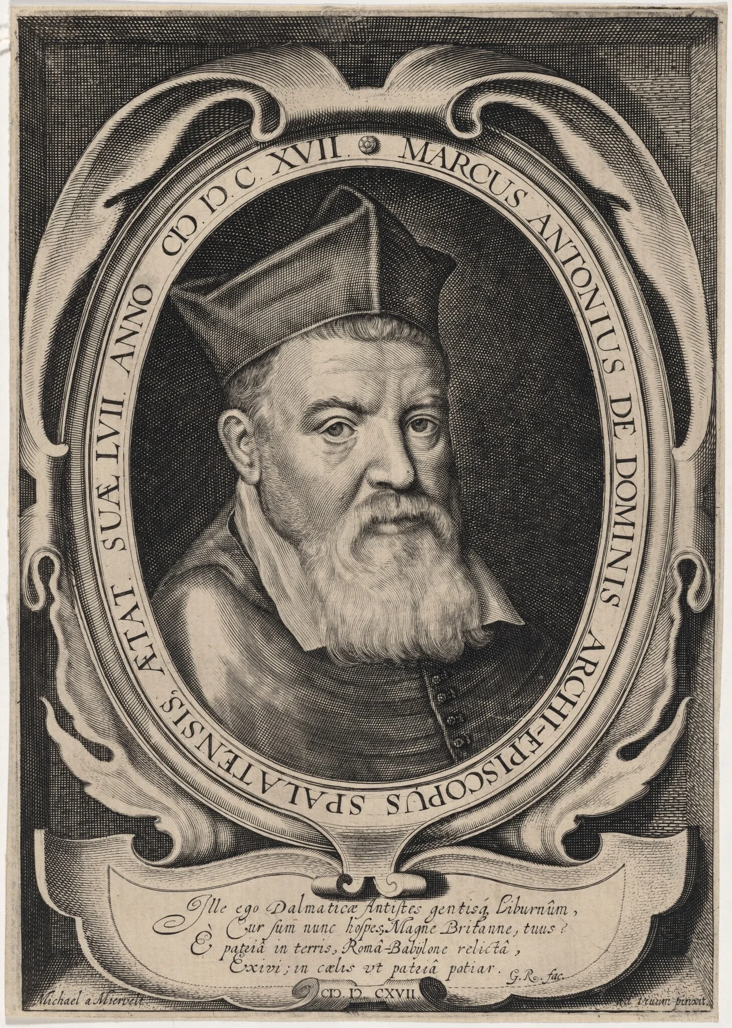 Marc Antonio de Dominis, detail
