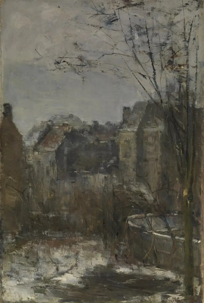 My Garden, by Guillaume Vogels, oil, 1890