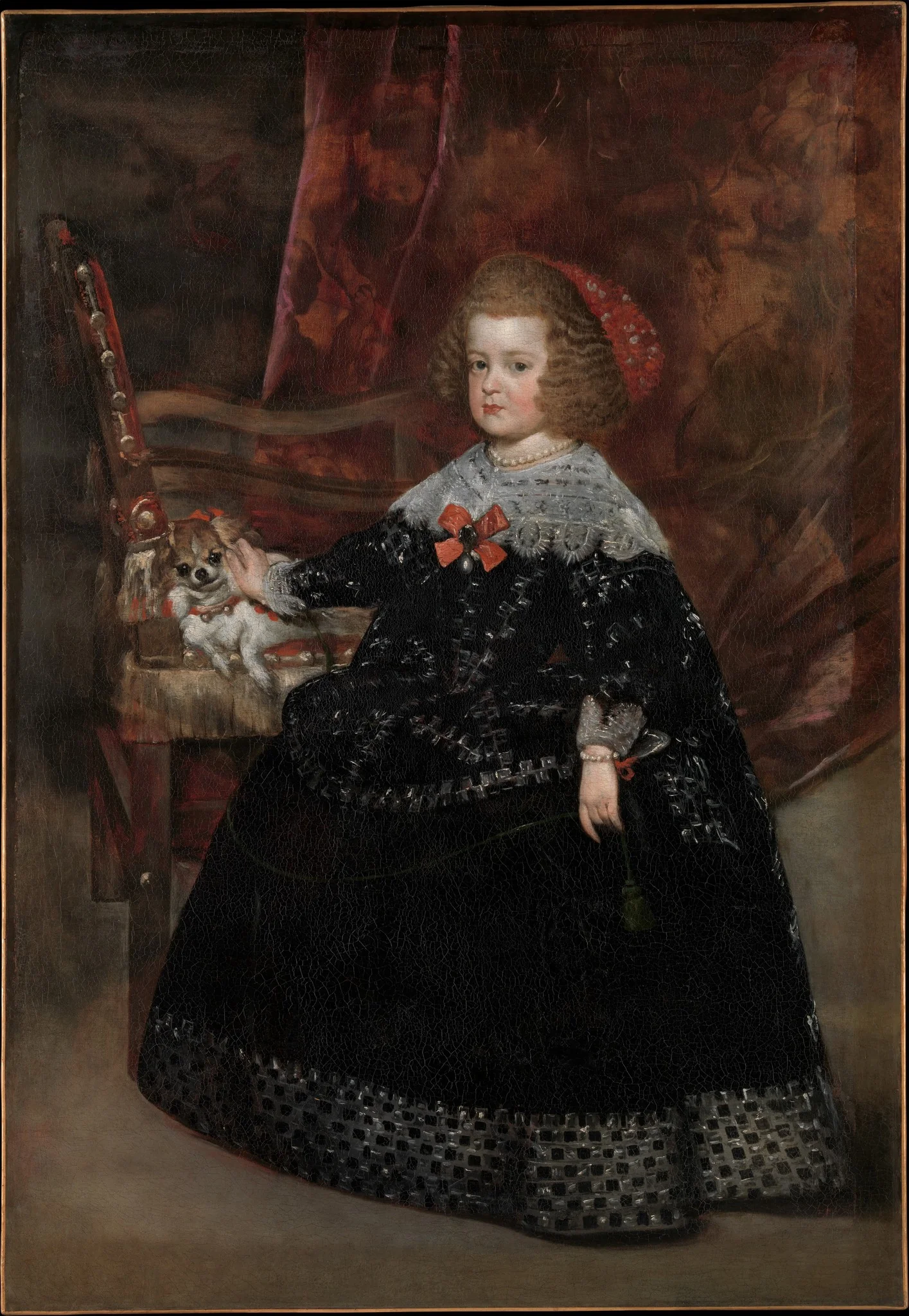 María Teresa (1638–1683), Infanta of Spain, detail