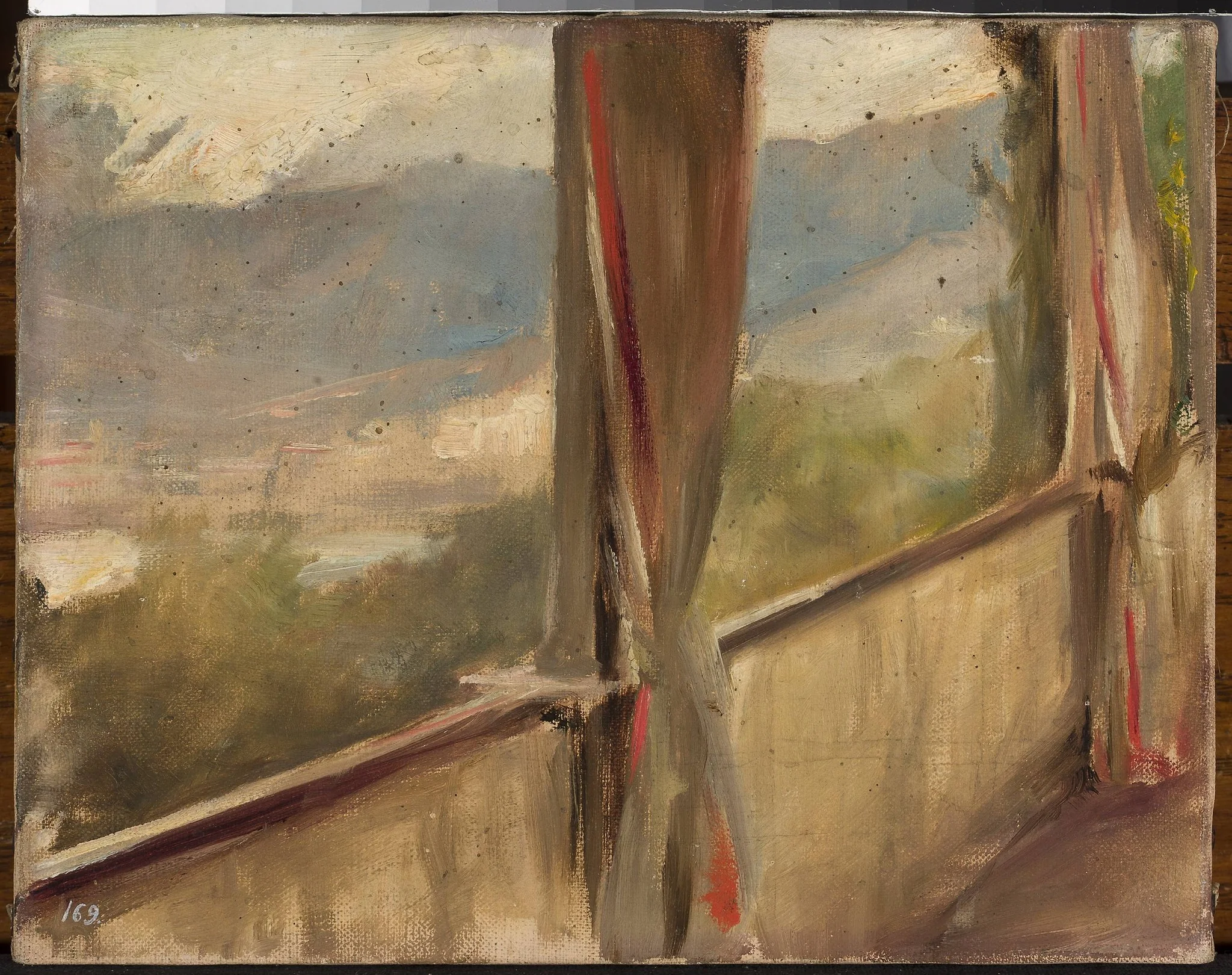 View from Yalta. From the journey to Crimea, detail