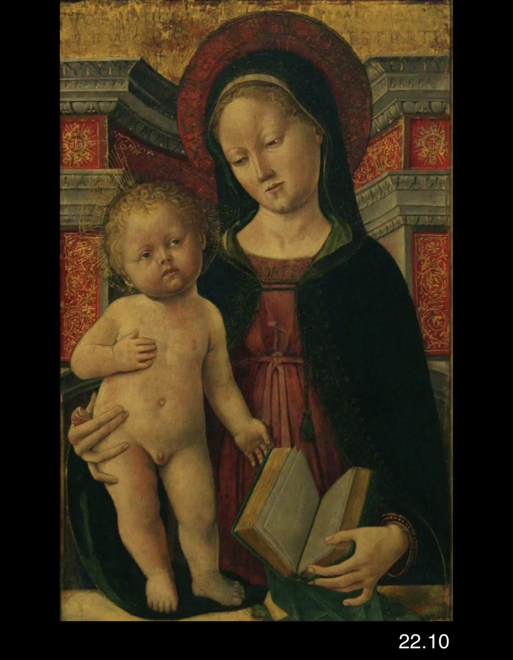 Madonna and Child, by Francesco dai Libri, unspecified, 1487