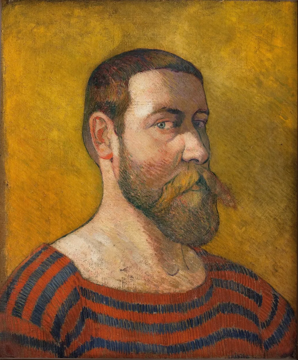 Self-portrait, by Jan Verkade, oil, 1896