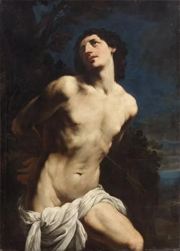 Hl. Sebastian, detail