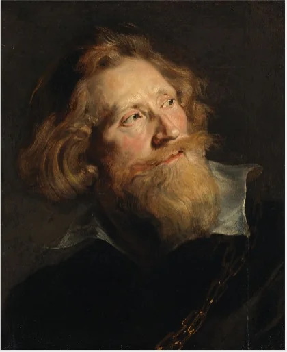 Head of a Bearded Man, detail