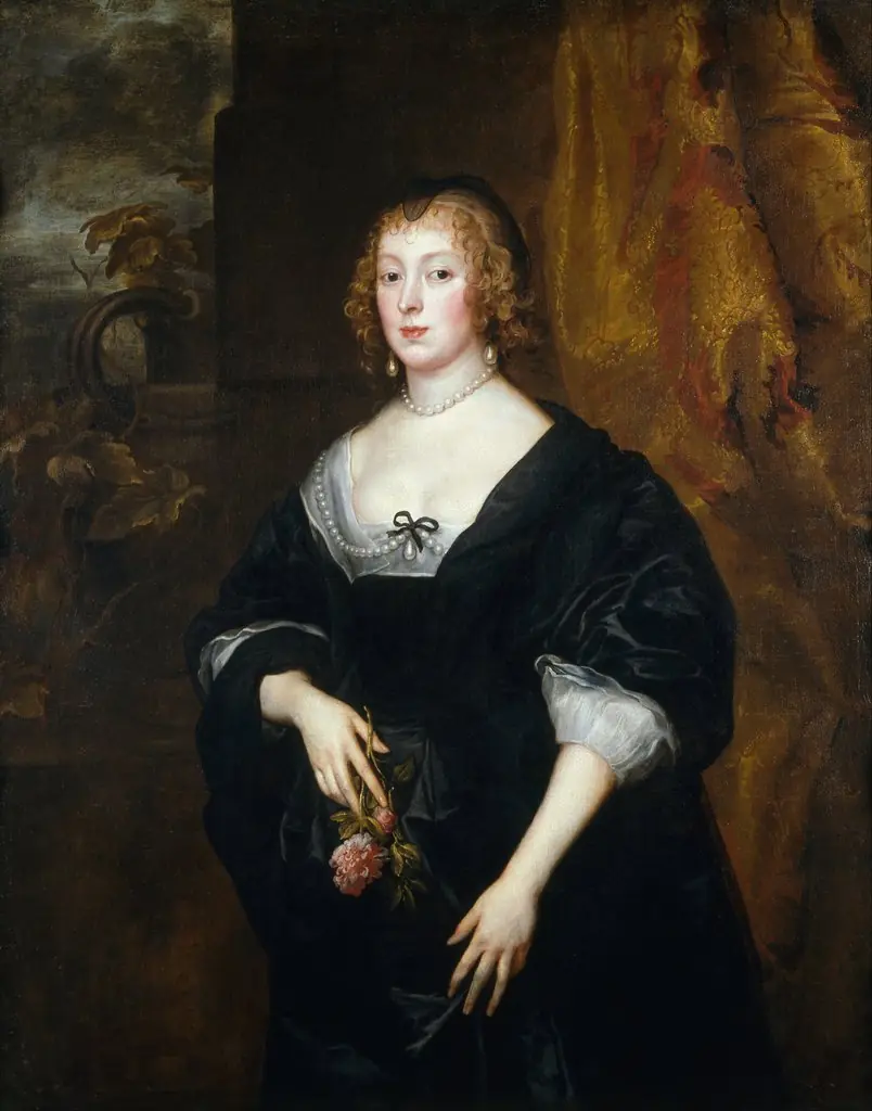 Lady Dacre, by Anthony van Dyck, oil, 1633