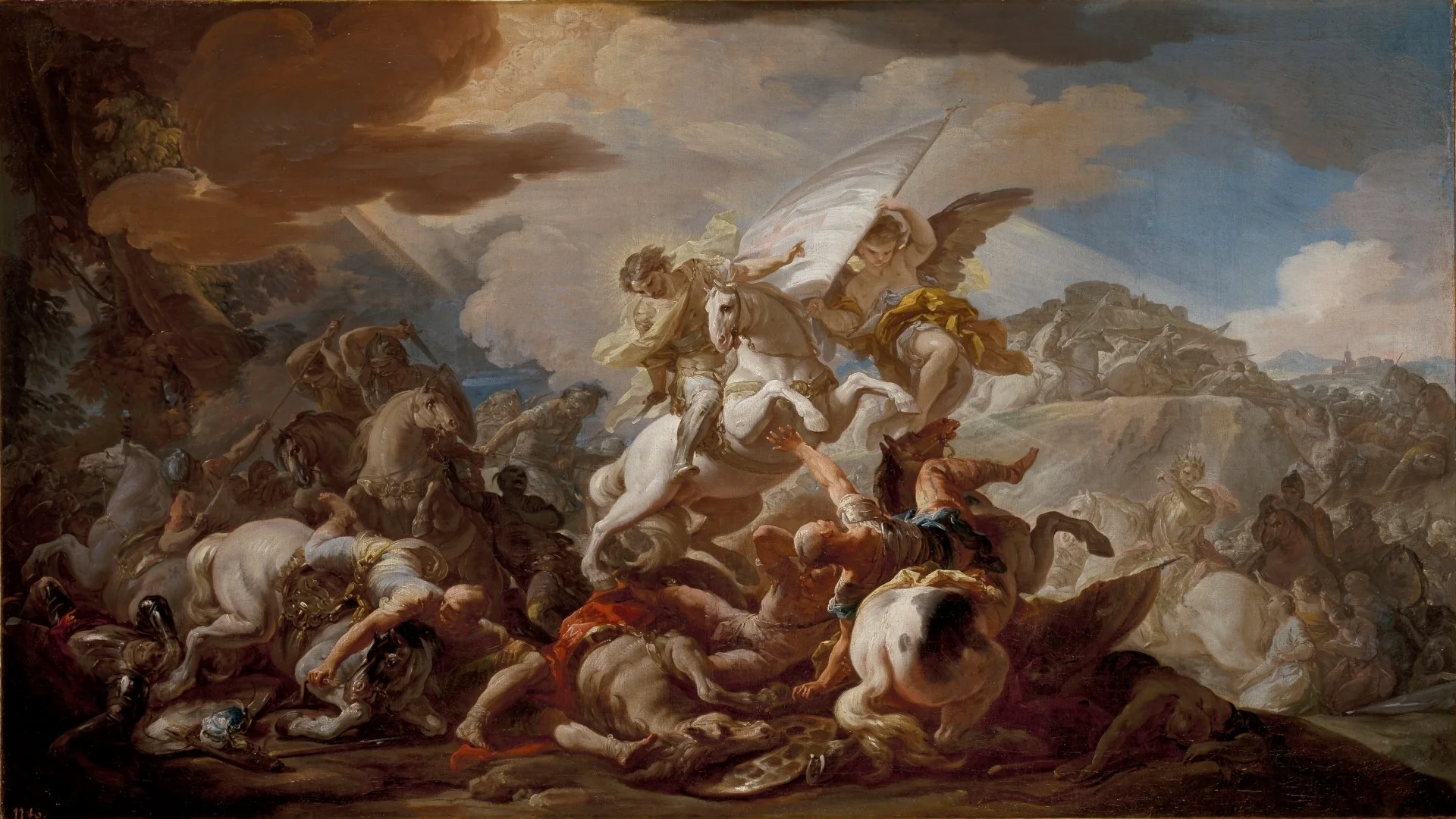 Battle of Clavijo, detail