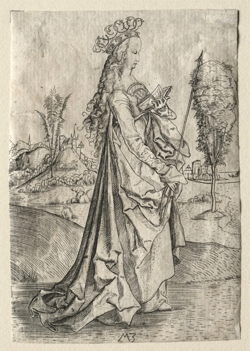 St. Ursula, by Master MZ, 1502