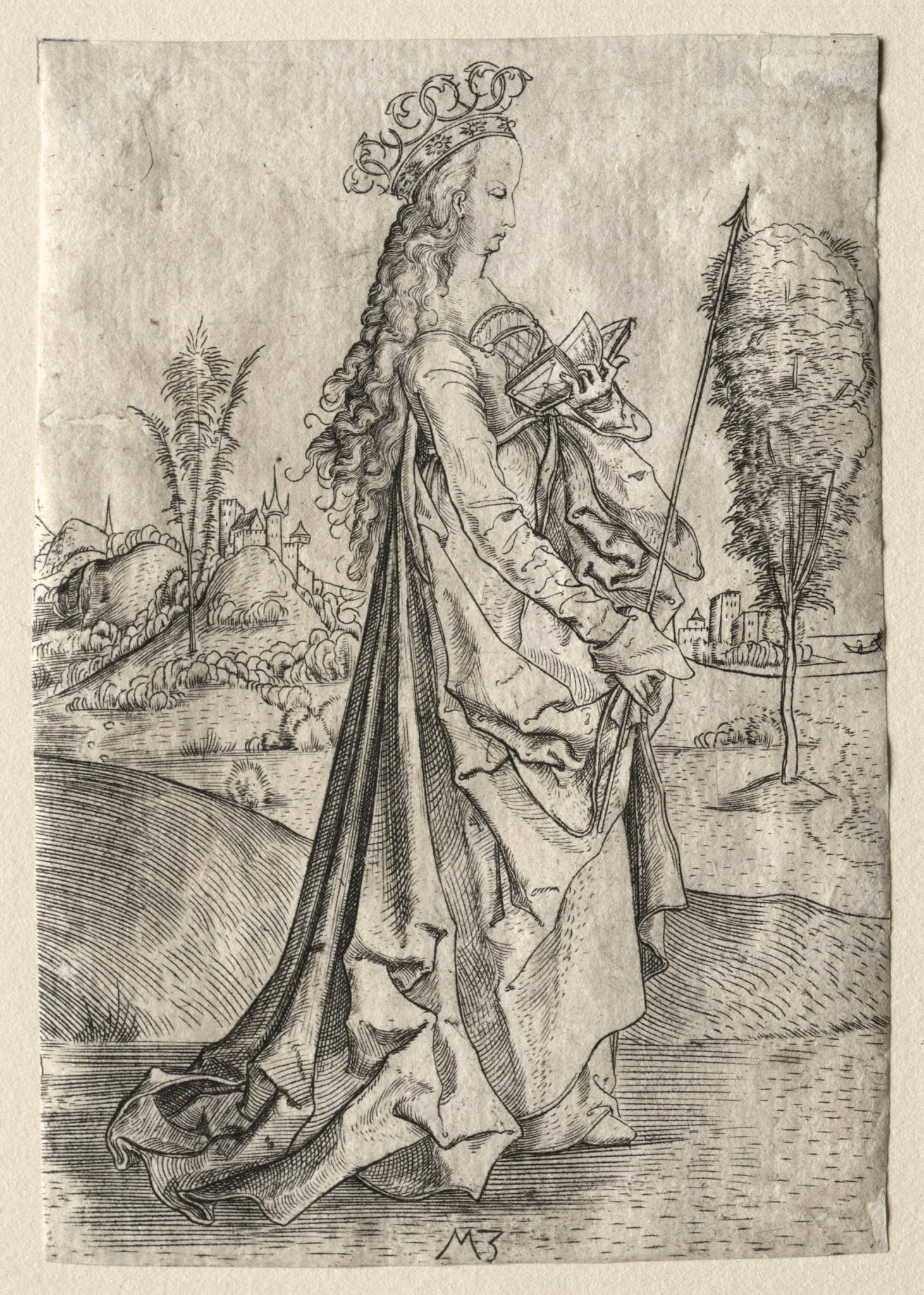 St. Ursula, detail