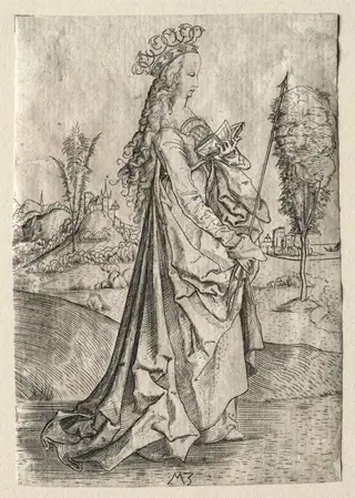St. Ursula, by Master MZ, 1502