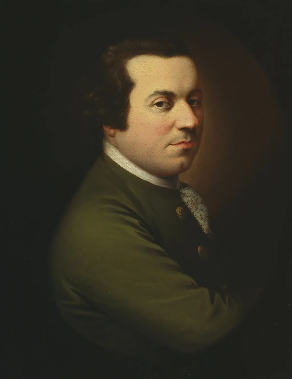 Dr. Jonathan Potts (1745-1781), by Henry Benbridge, oil, 1773