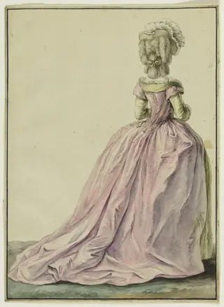 Robe dite à la turque, by Pierre Thomas Le Clerc ou Leclerc, unspecified, 1780