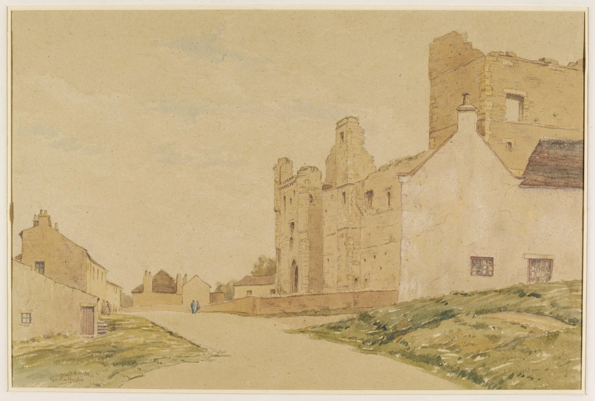 Middleham Castle, detail