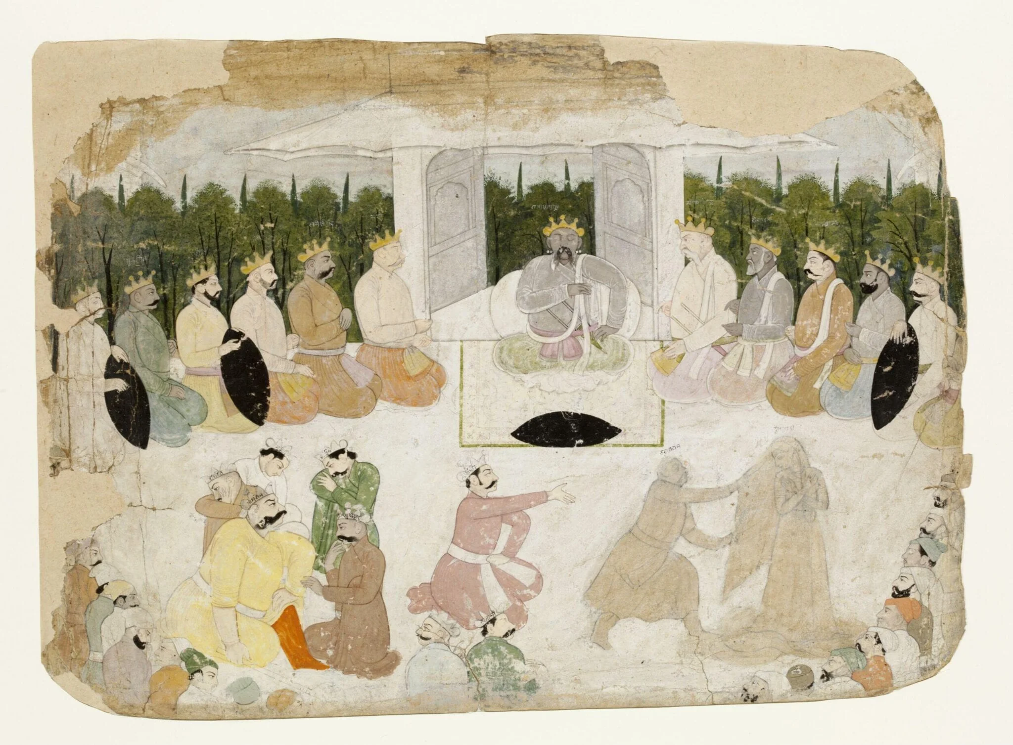 Draupadi, detail