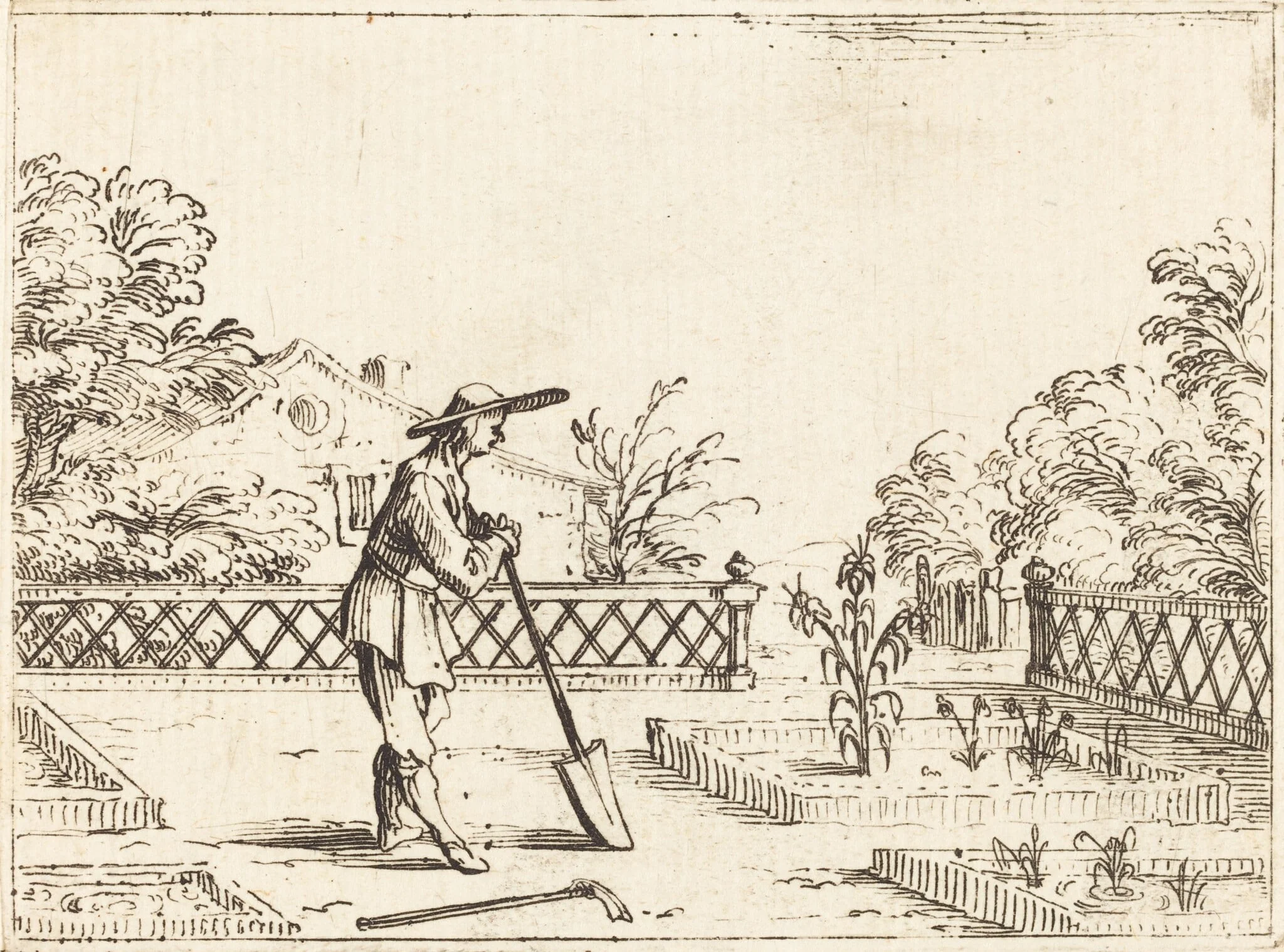 The Gardener, detail