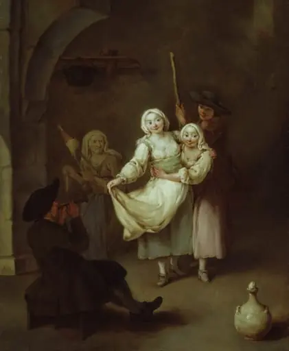 The Dance, by Pietro Longhi, oil, 1750