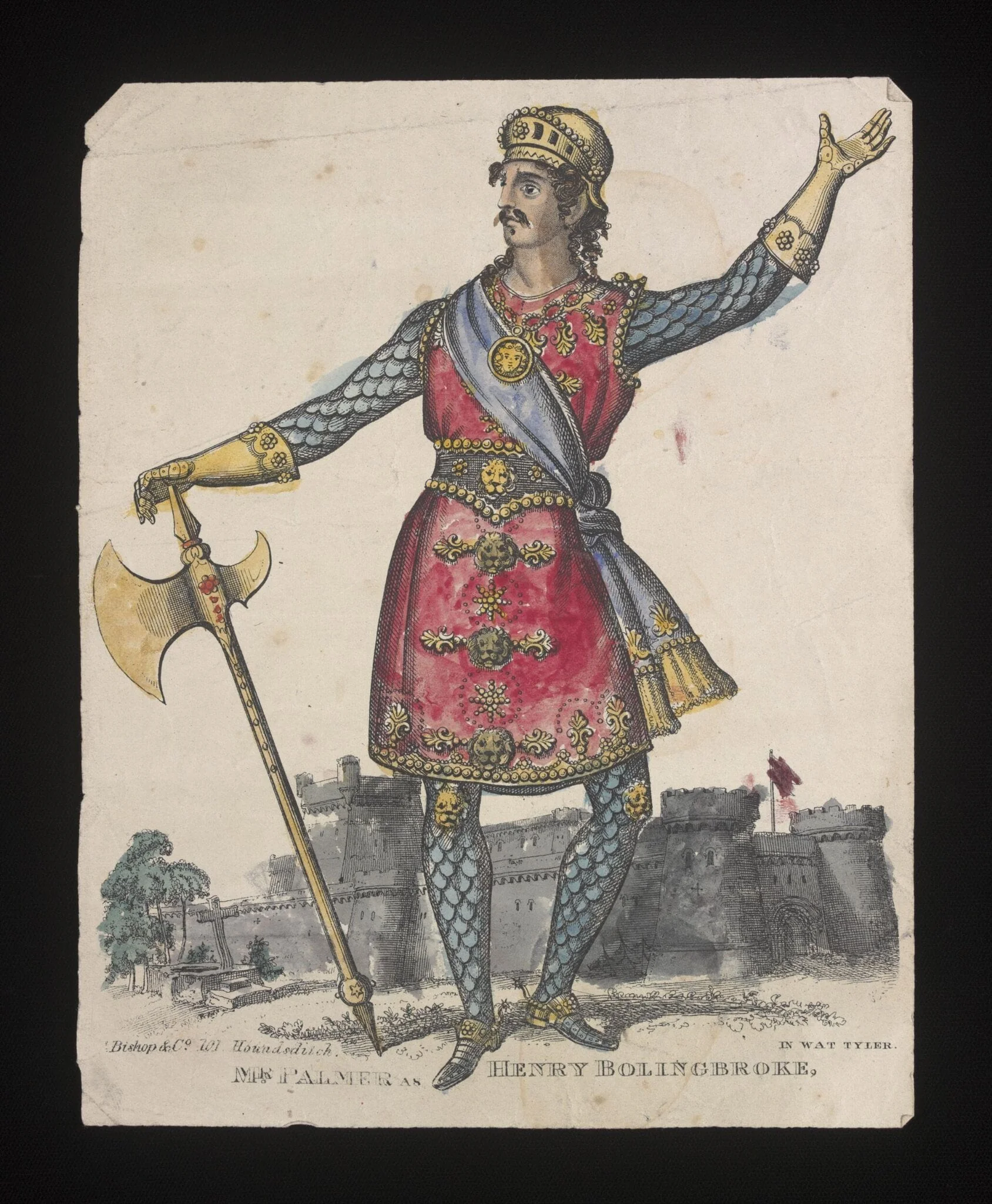 Mr Palmer as Henry Bolingbroke, detail