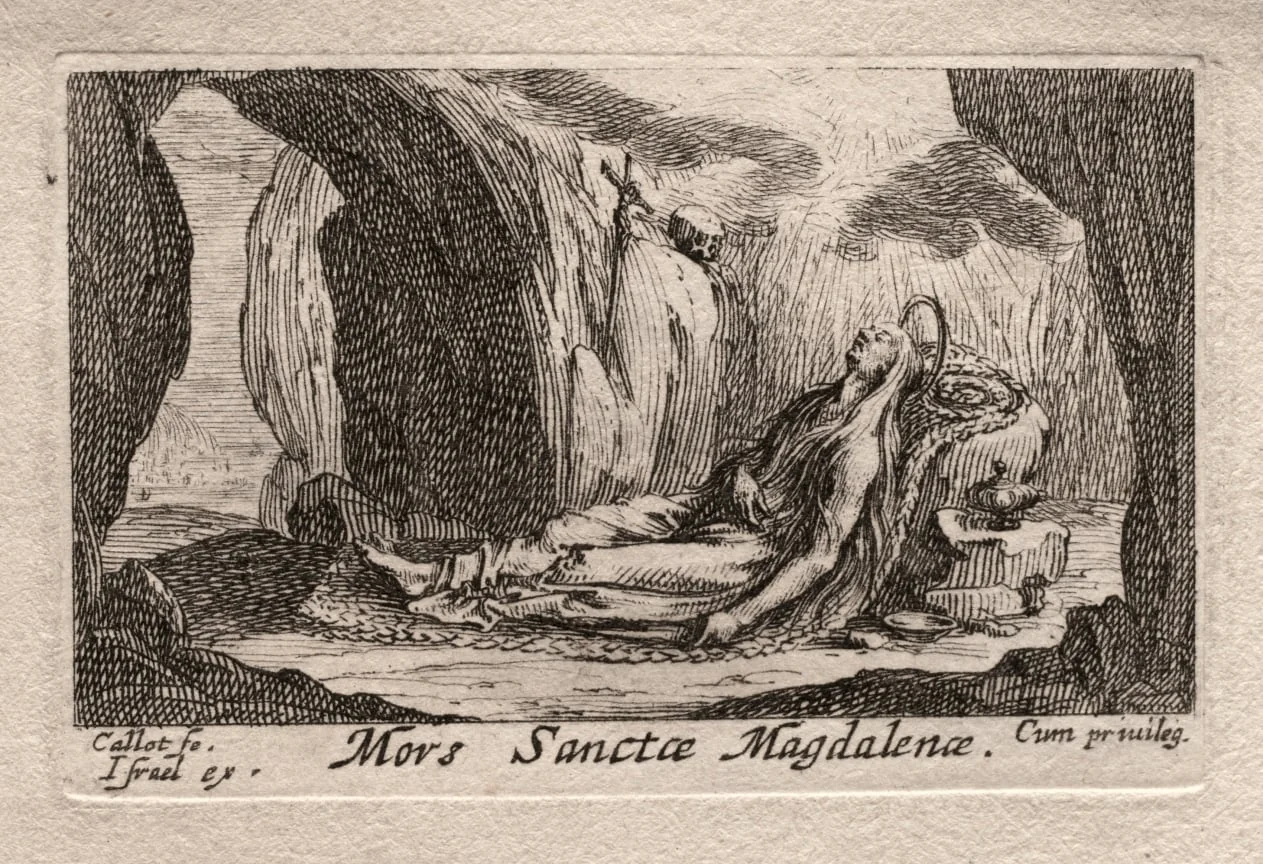 Les Penitents: Mort de Ste. Madeleine, detail