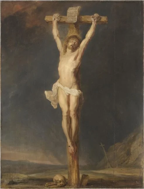 The Crucifixion, detail