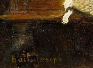 Natură statică, by Joseph Bail, 1850