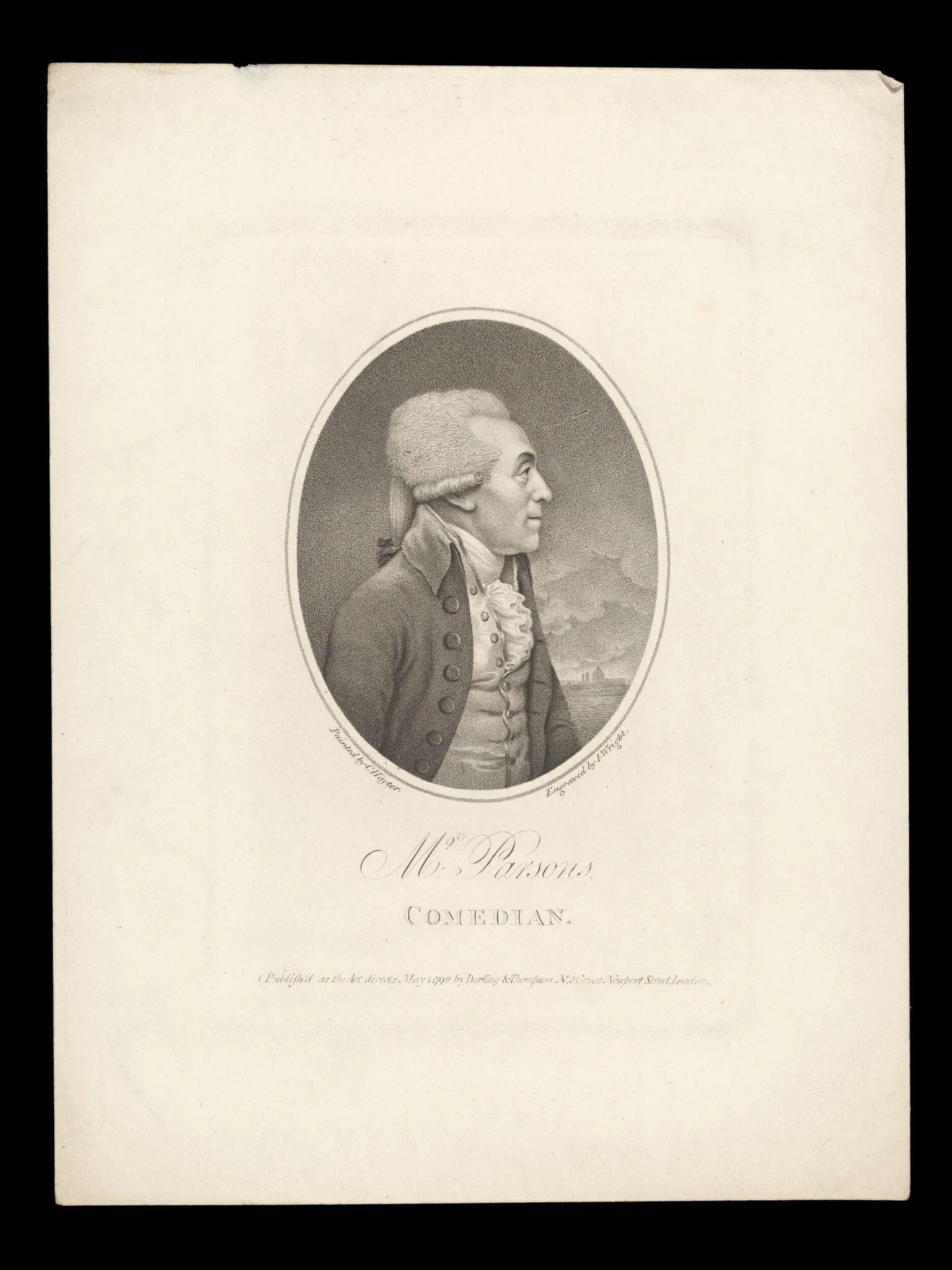 H Beard Print Collection, detail