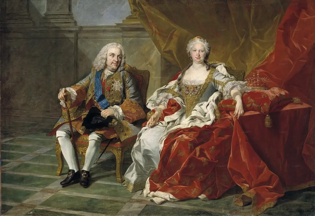 Felipe V e Isabel Farnesio, by Louis-Michel van Loo, oil, 1743