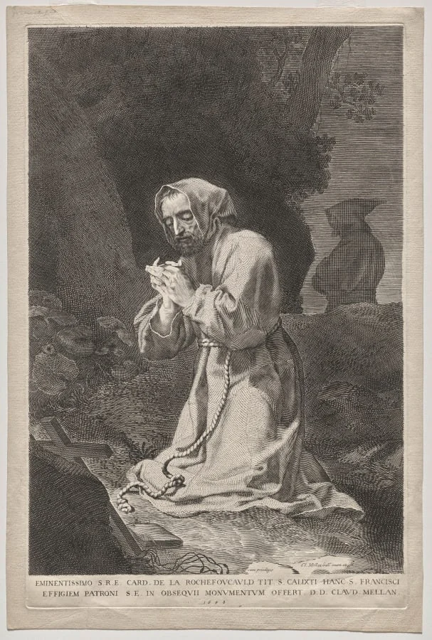 St. Francis, detail