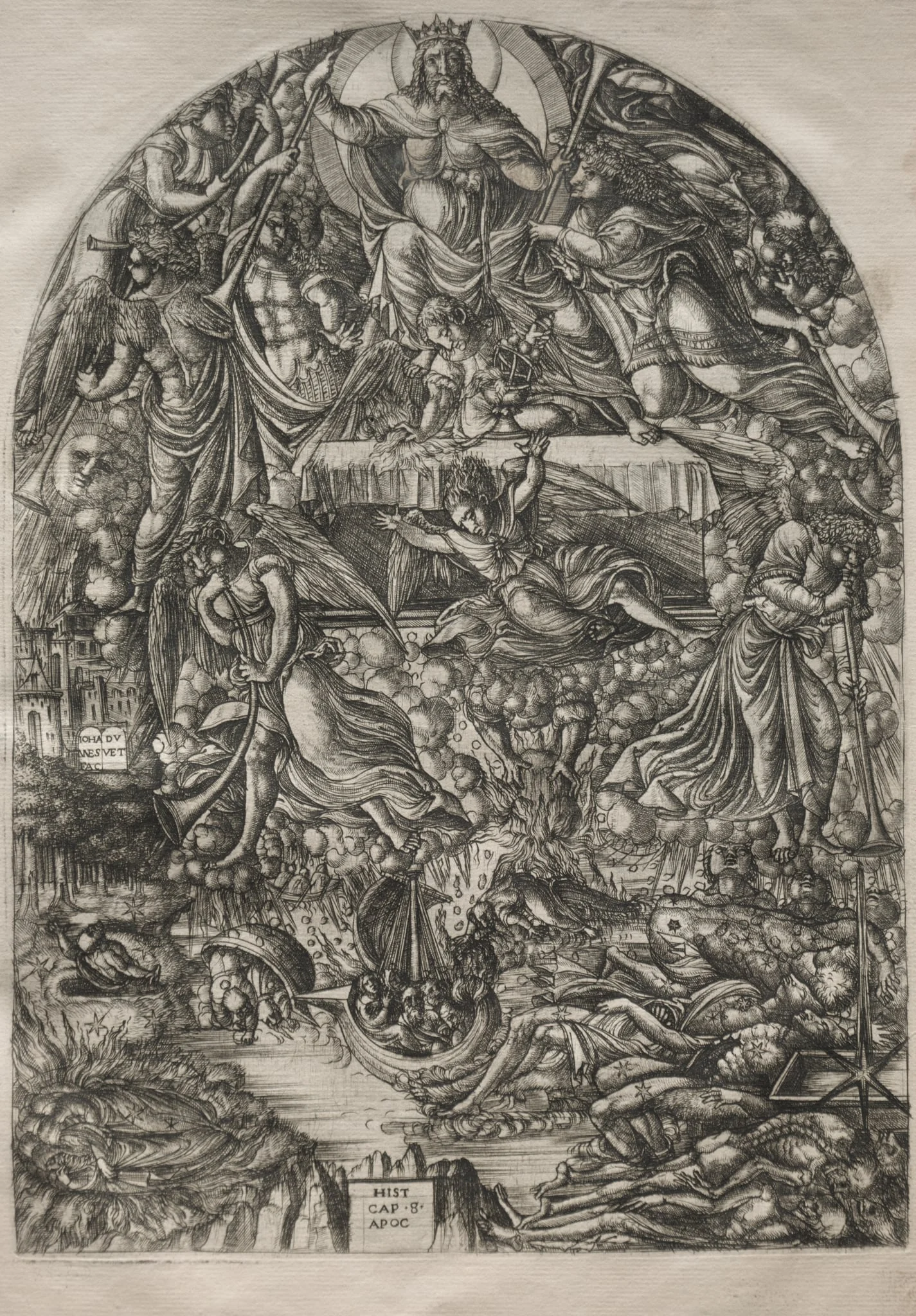 The Apocalypse: The Opening of the Seventh Seal, detail