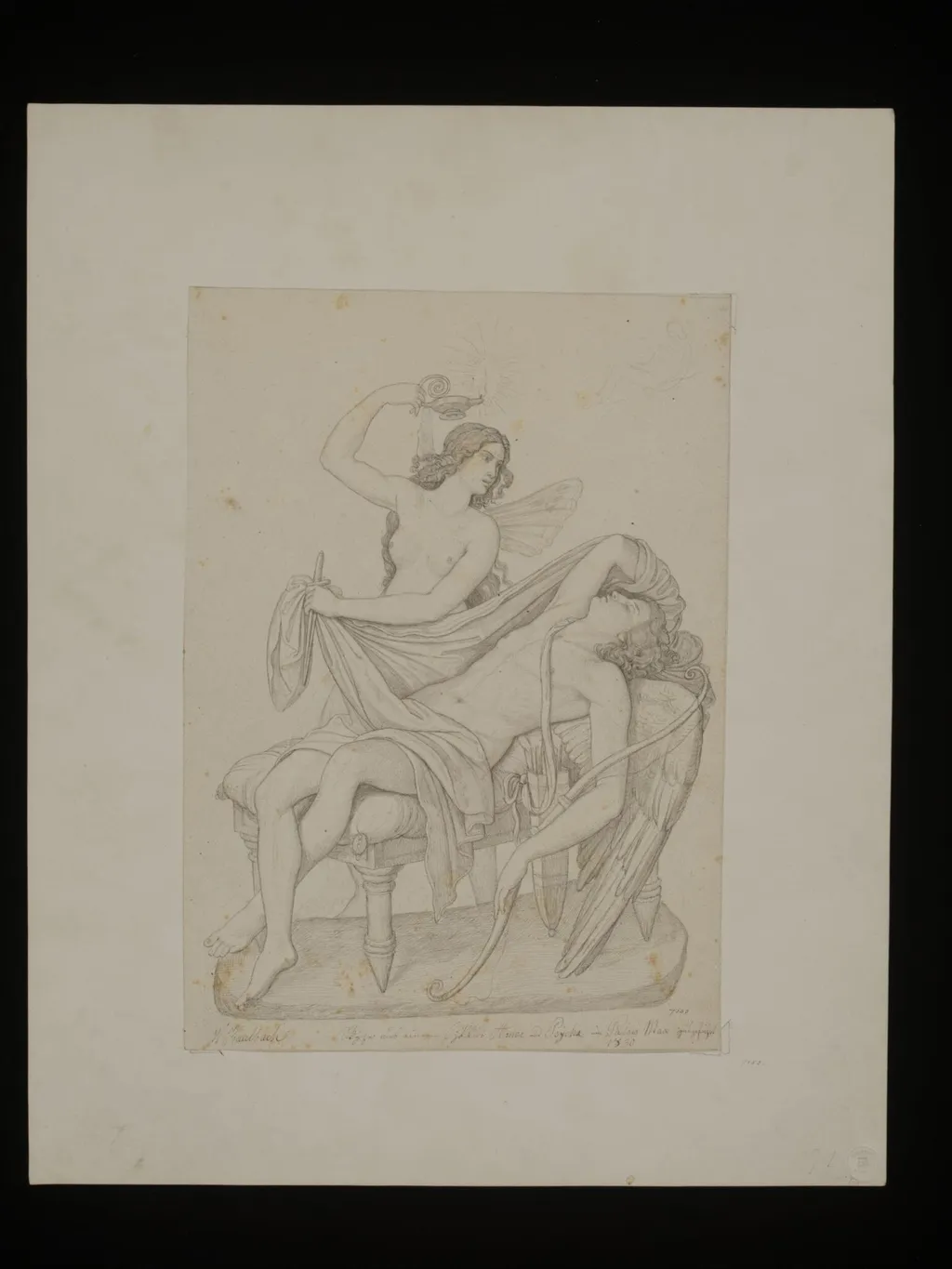 Cupid and Psyche, by Wilhelm von Kaulbach, 1849