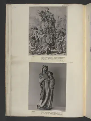 Fortune Distributing her Gifts, by Robert Dighton, watercolor, 1770