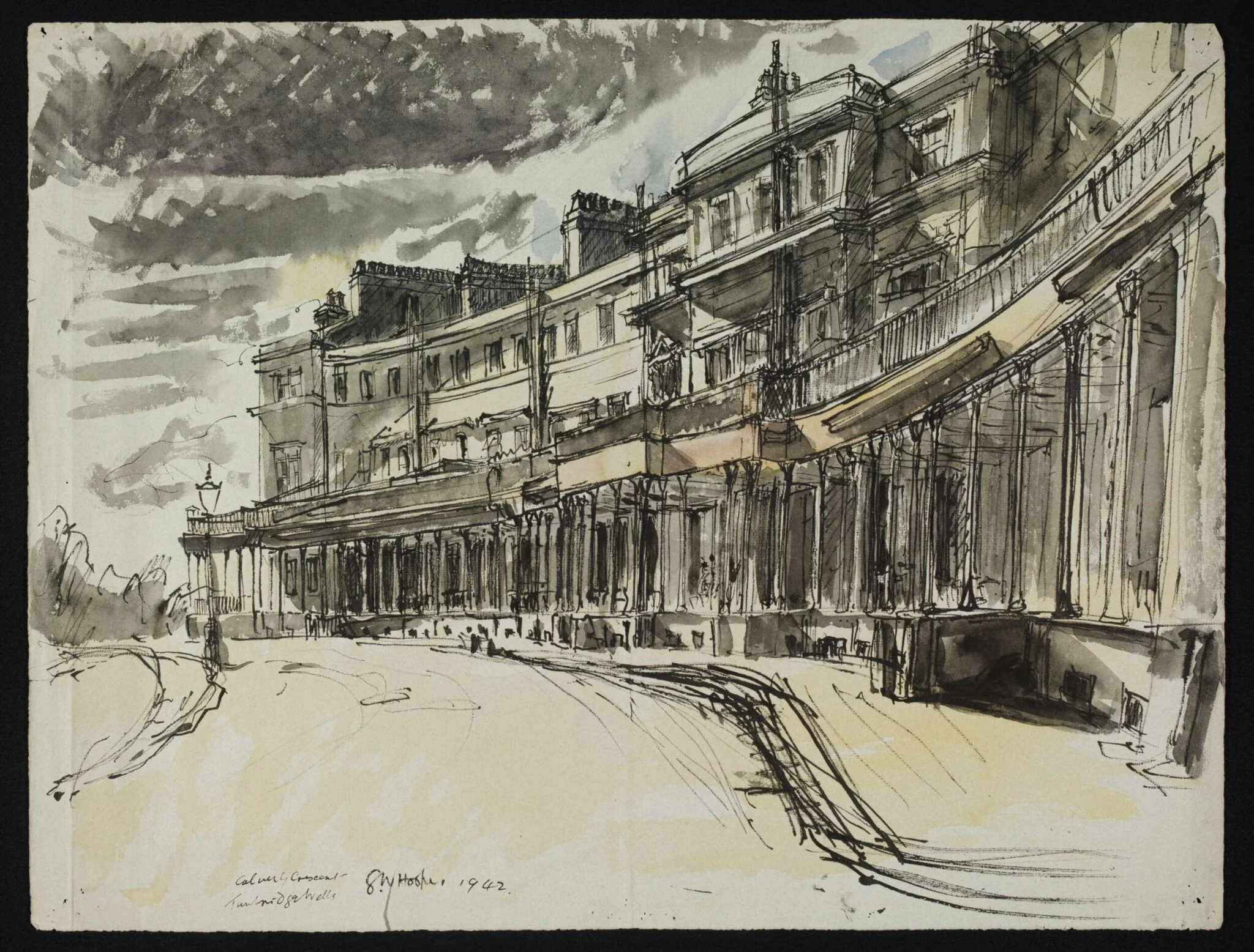 Calverley Crescent, Tunbridge Wells, detail