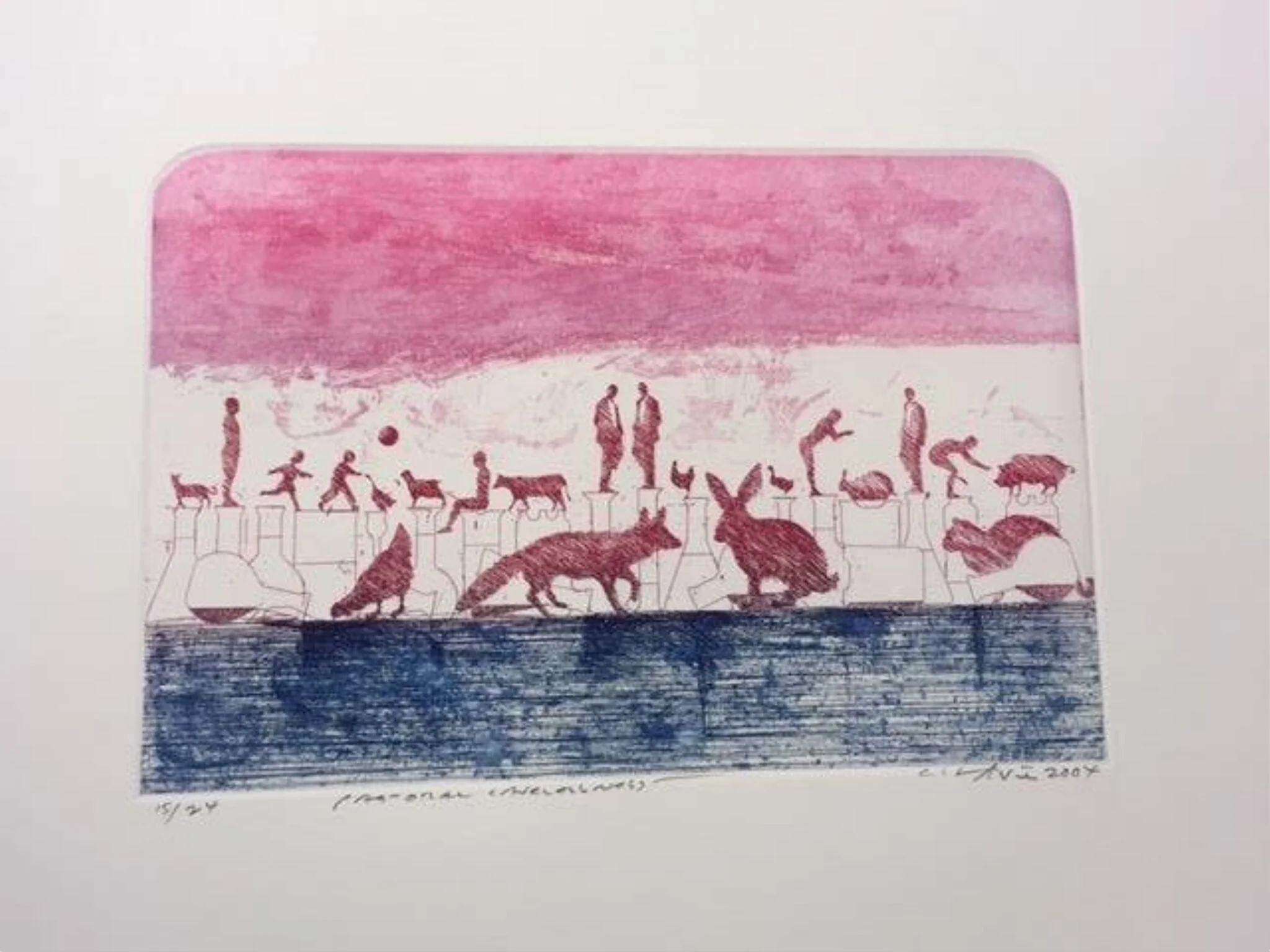 Pastural Carelessness, detail