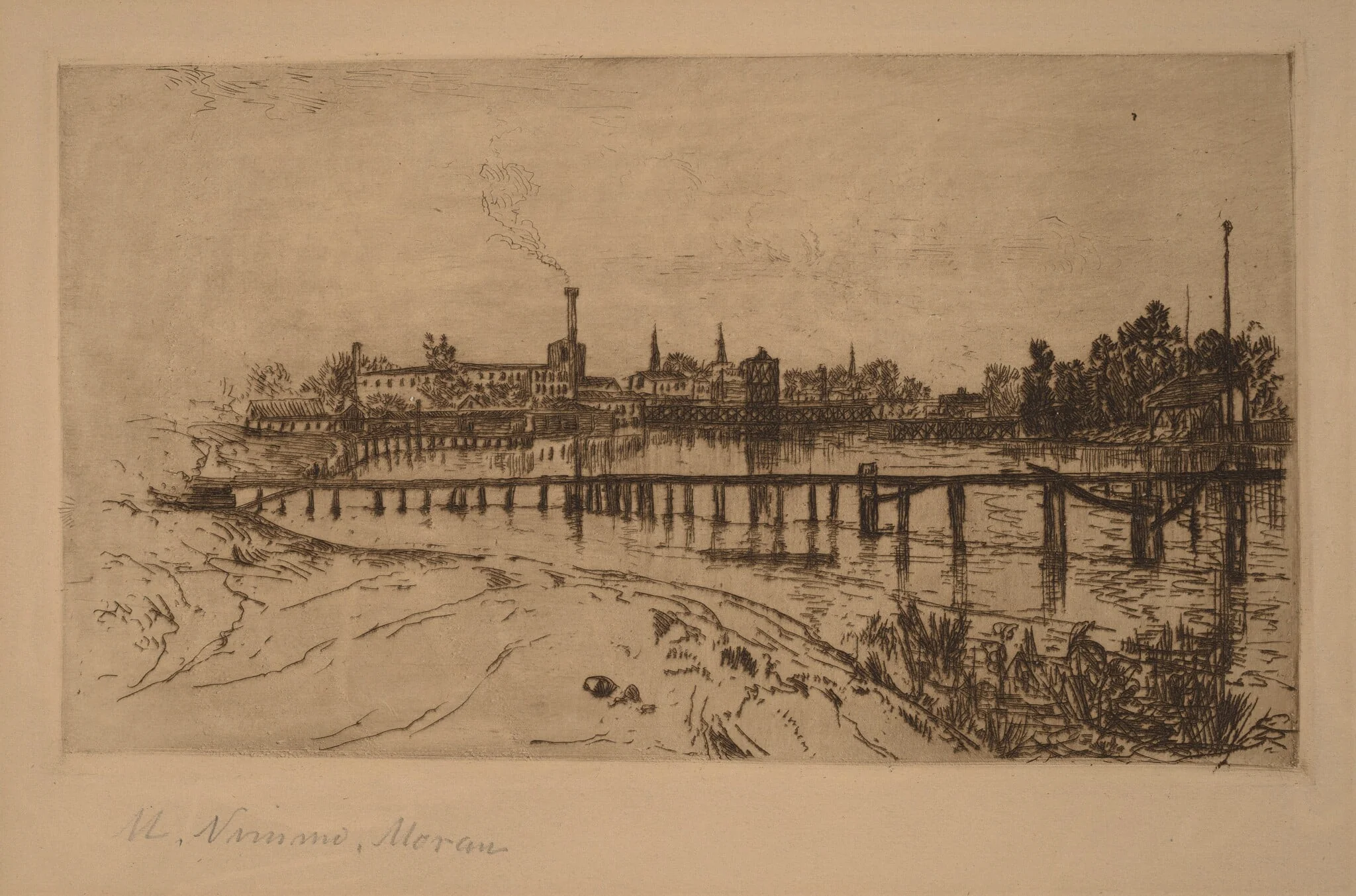 Newark, N.J., from the Passaic, detail