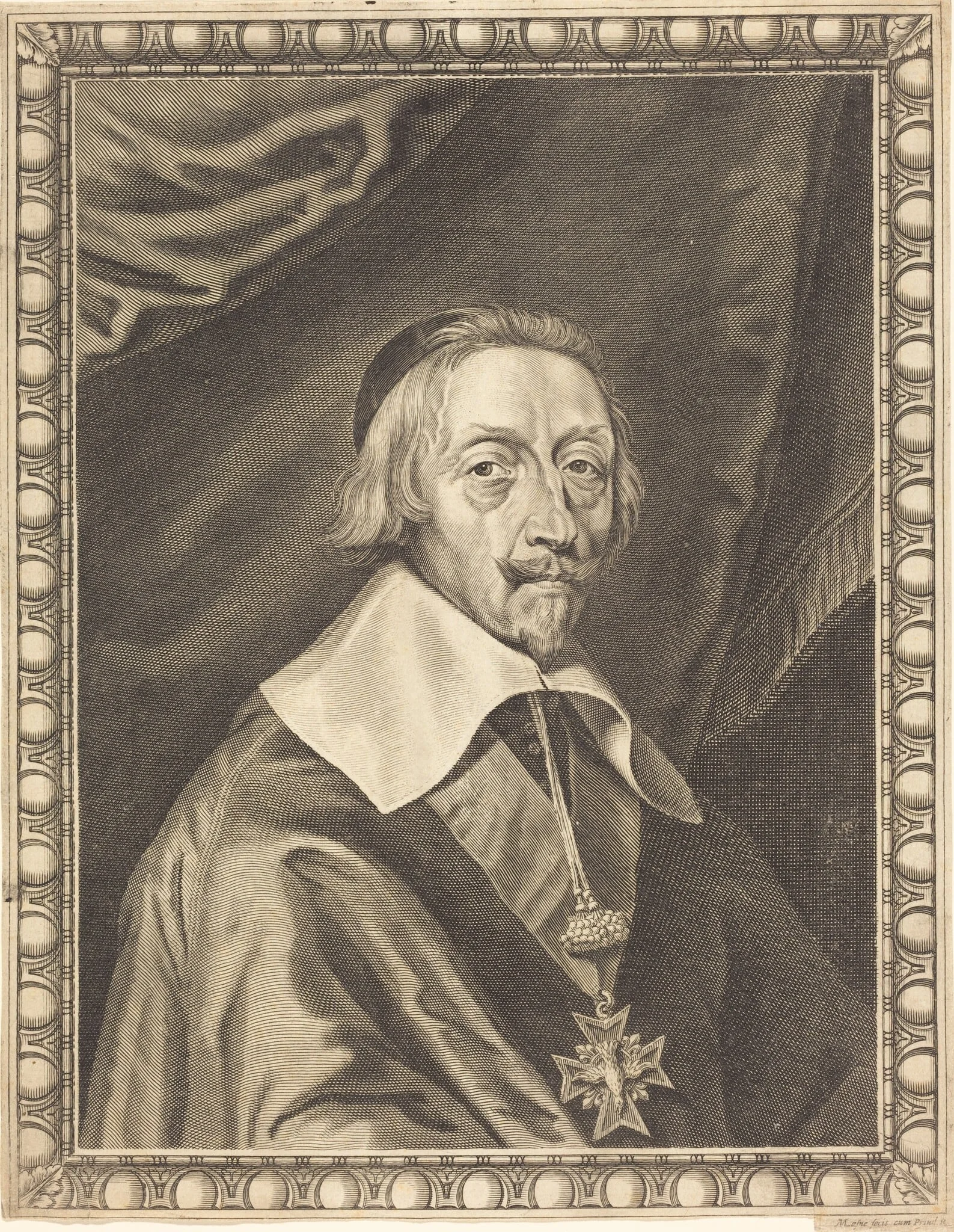 Armand Jean du Plessis, Cardinal Richelieu, detail