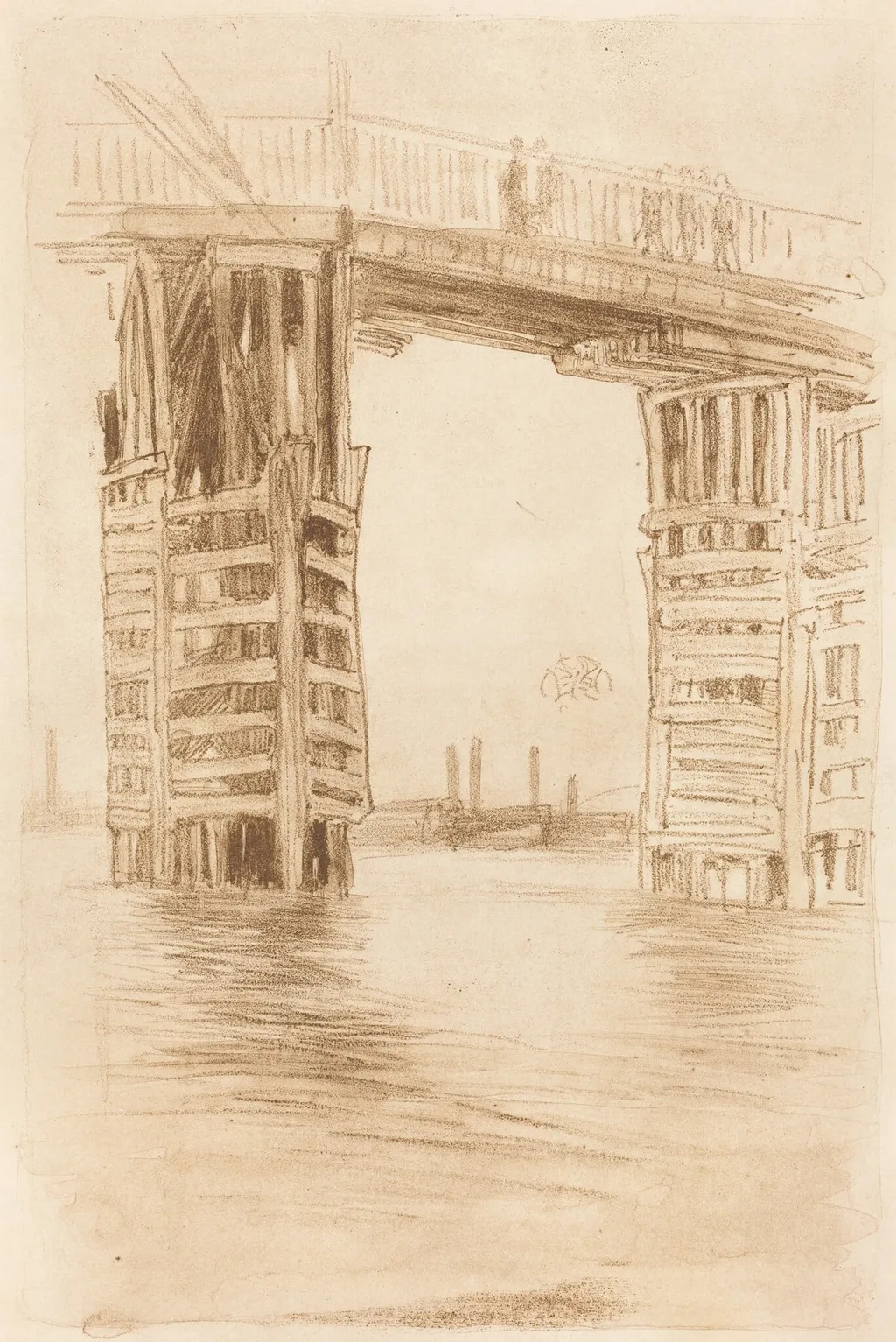 The Tall Bridge, by James McNeill Whistler, 1878