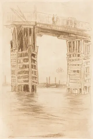 The Tall Bridge, by James McNeill Whistler, 1878