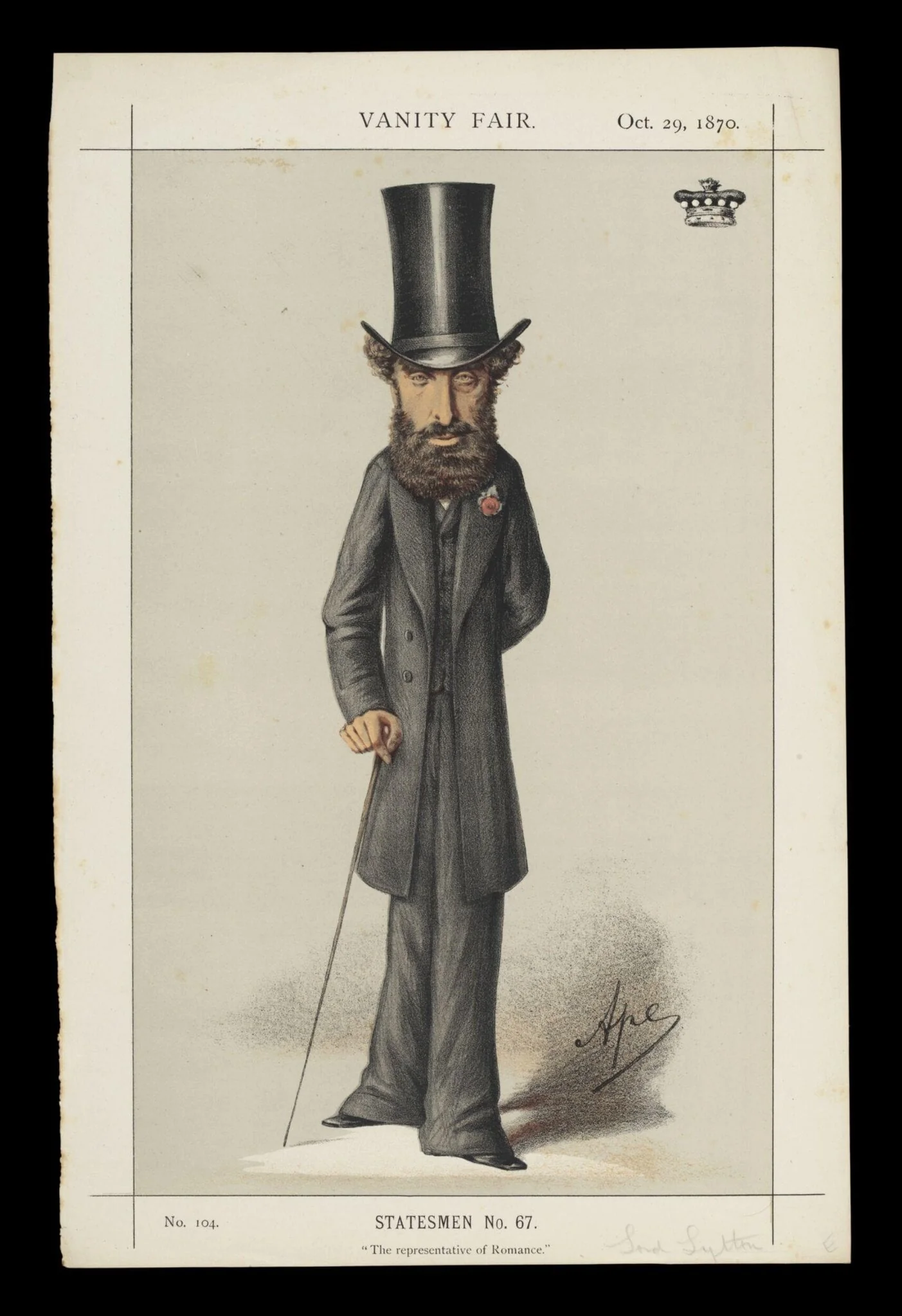 H Beard Print Collection, detail
