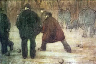 Bowlers, by József Rippl-Rónai, unspecified, 1896