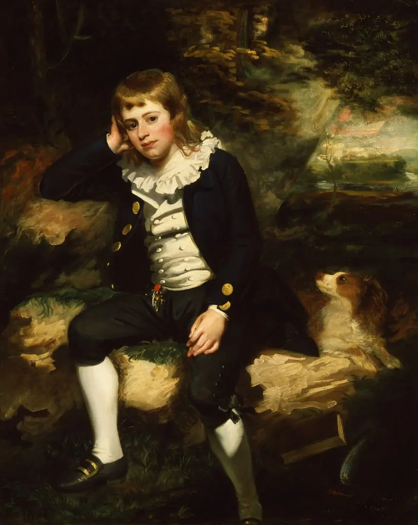 Master Charles William Park, by Mather Brown, oil, 1793