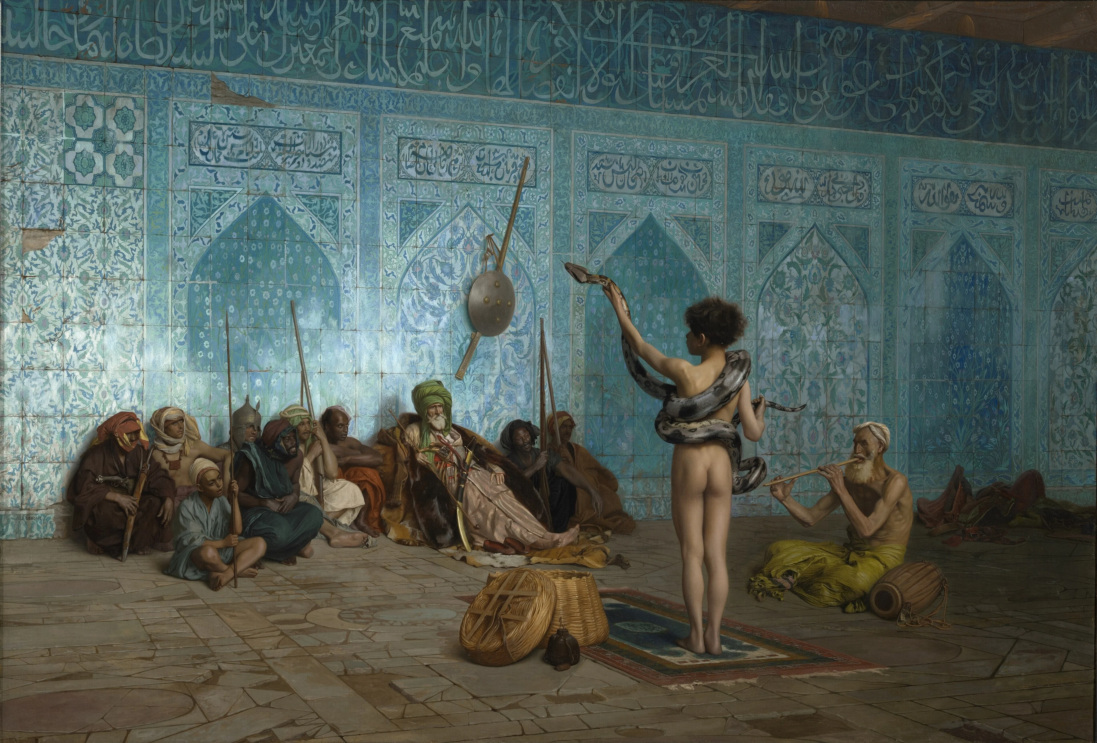 The Snake Charmer, detail